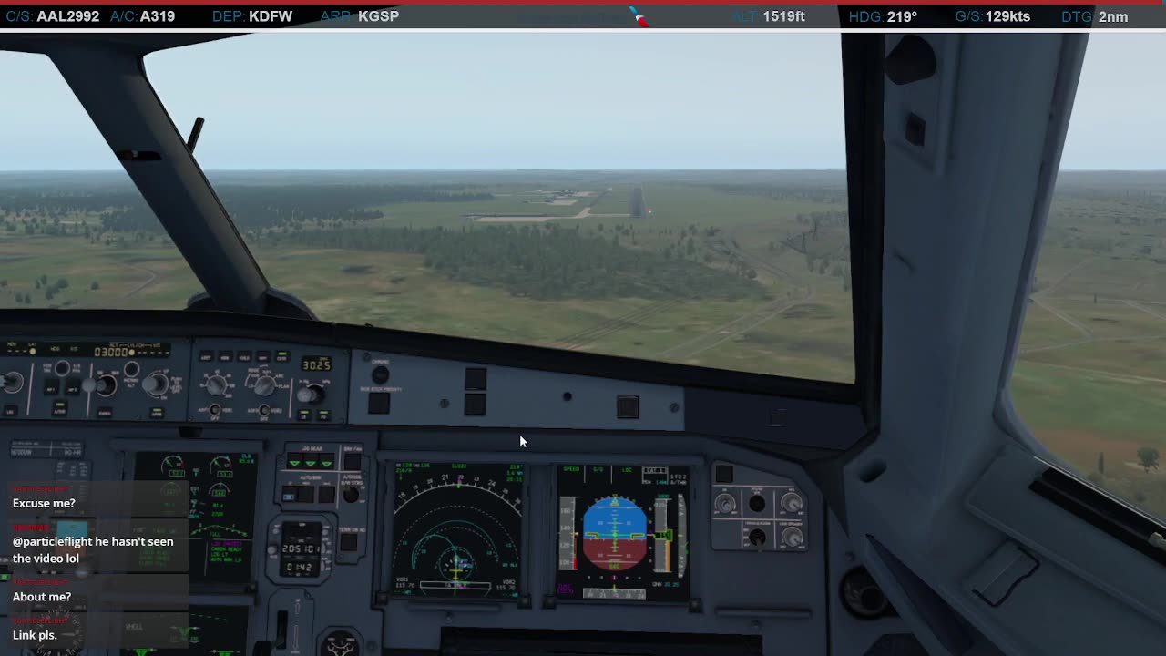Landing in Greer