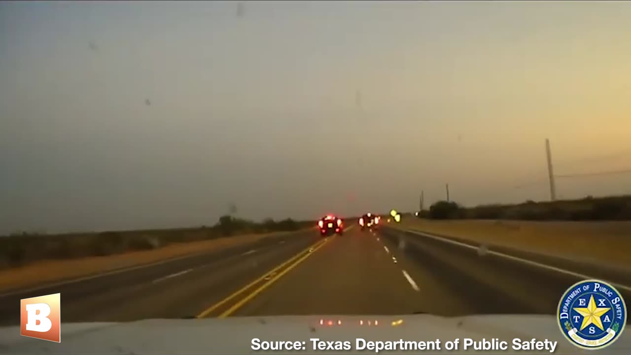 Human Smuggler and Other Illegals CAUGHT by Texas DPS After Wild High-Speed Chase