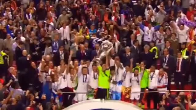 Real Madrid vs Atletico Madrid 2014 uefa champions league final#vibe #football