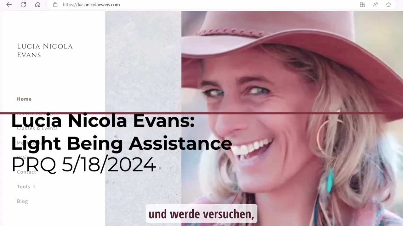 Lucia Nicola Evans: Assistenz eines Lichtwesens