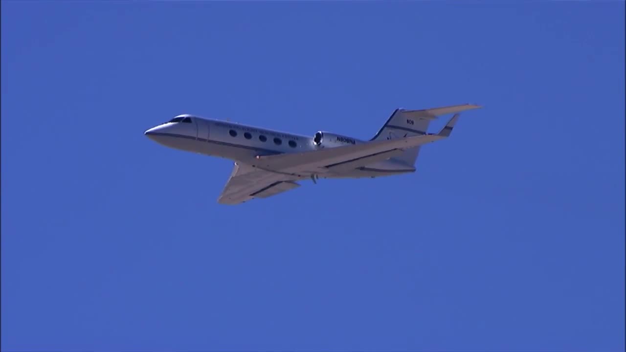 G-III Aircraft from NASA Armstrong Provides Live TV Coverage of Solar Eclipse Across America