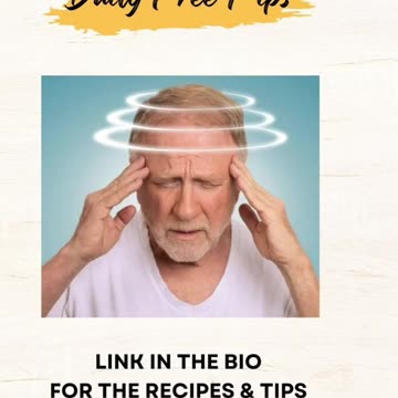 "Dizzy No More: 3 Fruits for Natural Relief from Dizziness 🍊🍌🍇