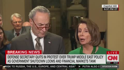 Pelosi, Schumer Spread Fear — He’s ‘Plunging the Country into Chaos’