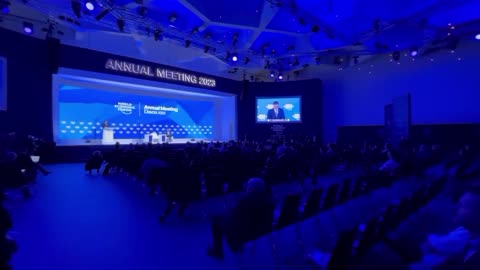 MSM don’t show us this view, not many there at davos