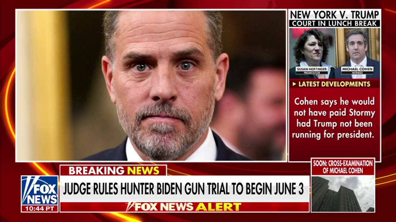 Hunter Biden gun trial to begin June 3 in Delaware Greg Gutfeld Show Fox News