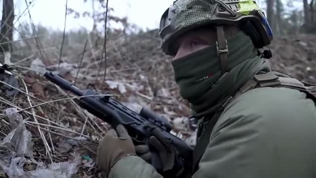 Ukrainian Soldier Defending Kyiv Area Finds Clear Words For His Enemy Ukraine War During Combat