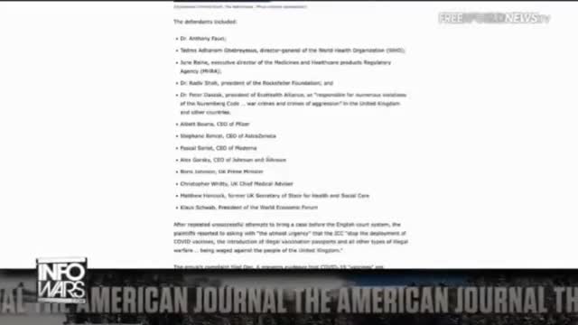 Court Filing - NUREMBERG 2.0 - CRIMES AGAINST HUMANITY