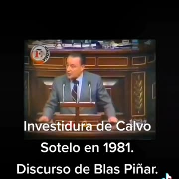 Investidura de Calvo Sotelo,1981 .