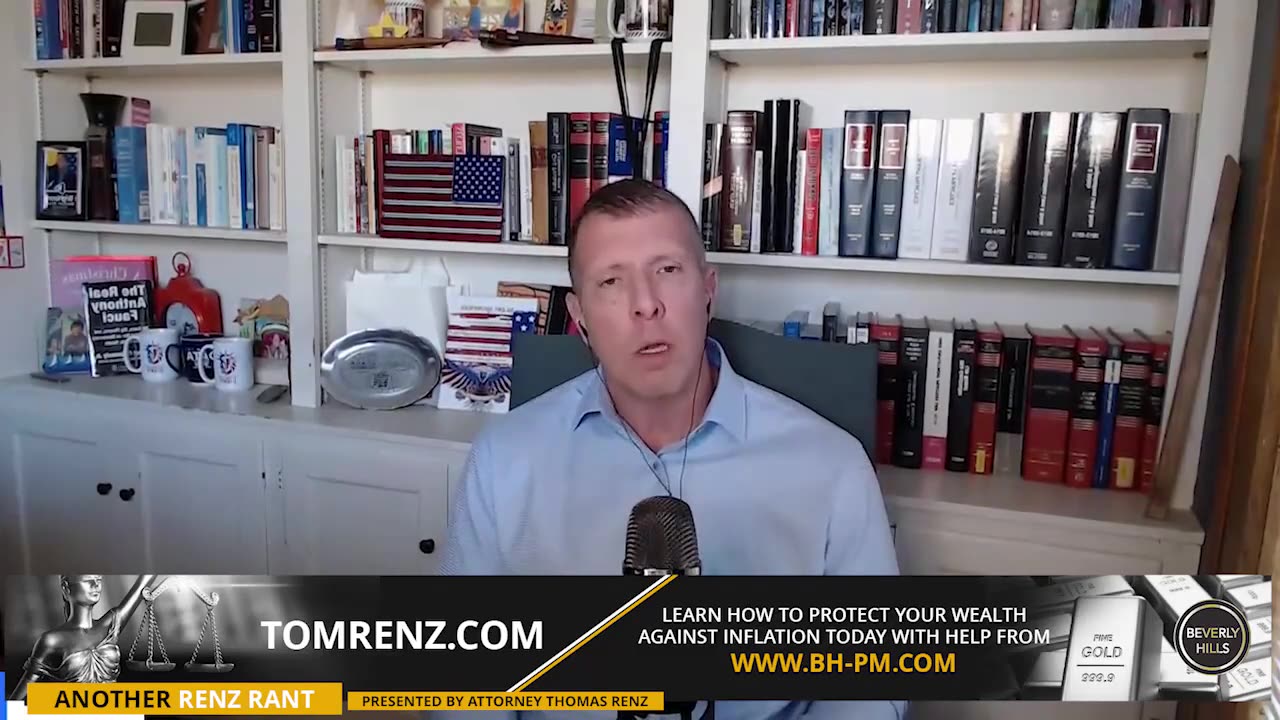 Attorney Tom Renz: Don't Think the Globalists Won't Use a World War to Advance the Great Reset