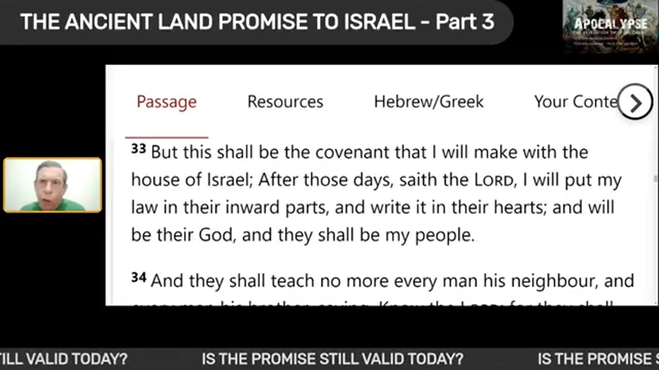 THE ANCIENT LAND PROMISE TO ISRAEL - Part 3