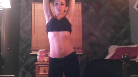 RACHELL MARTIN: HIP ROLLING & BELLY DANCING FOR "GREAT EXERCISE"