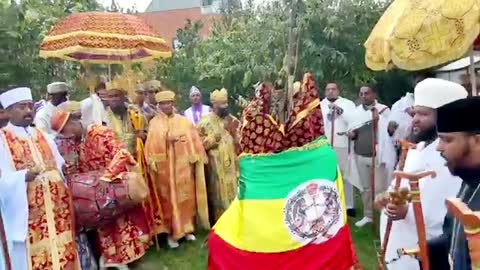 London Deber Genet holy Trinity Meskel celebration