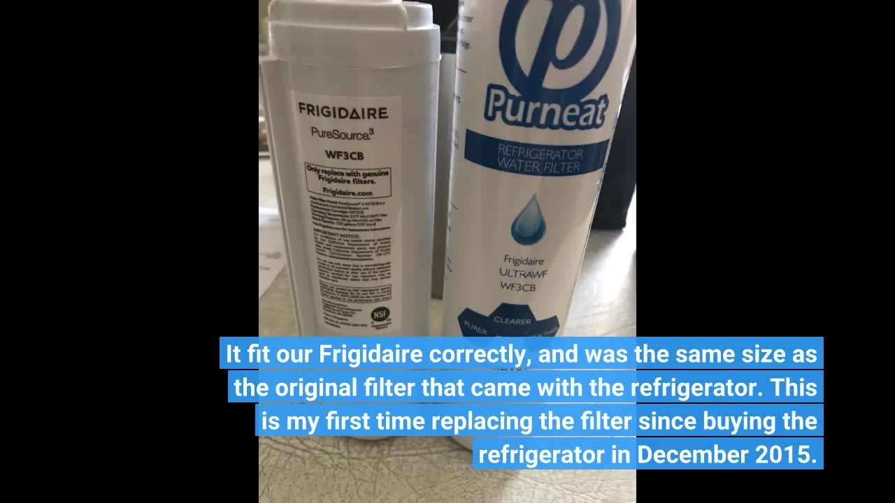 Frigidaire WF3CB Puresource3 Refrigerator Water Filter -Overview