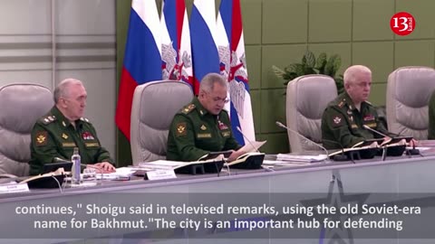 Russia's Shoigu_ Capture of Bakhmut will allow further offensives in Ukraine