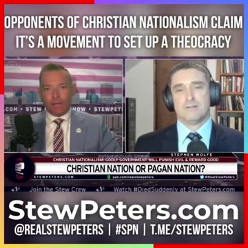 Stew Peters: The LORD is a man of war, Exodus 15:3 - 6/28/23