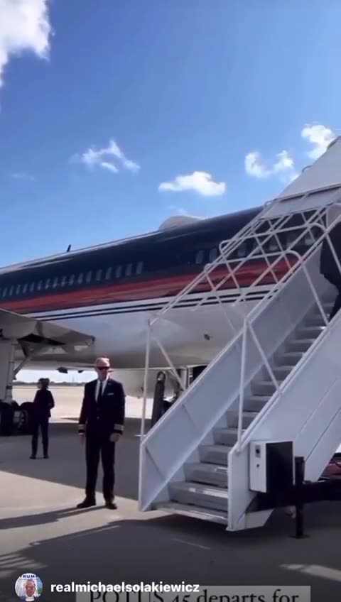 Trump heading to Ohio. The boss is on the way!
