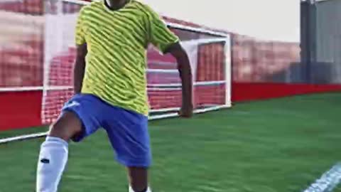 When a Brazilian gets new football boots