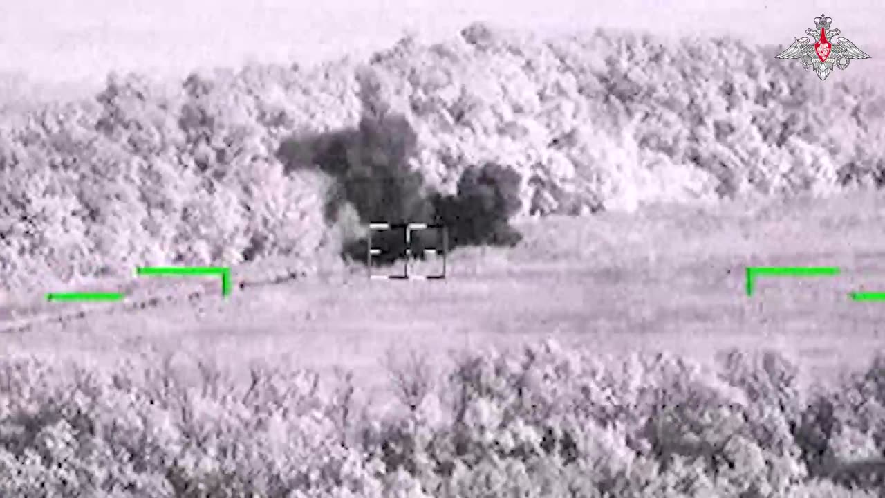 Ka-52 reconnaissance and attack helicopter destroyed an AFU armoured personnel carrier with manpower