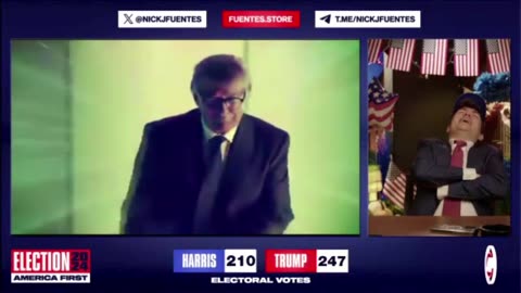 Nick Fuentes calls the election 2024 for Trump