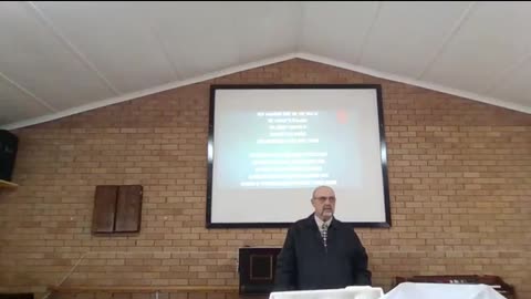 Matt. 21: 1/11 Bonnievale Family Center, Bonnievale, South Africa Pst. John Van Der Bank