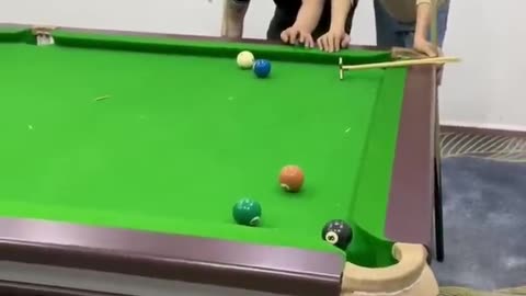 Funny pool table