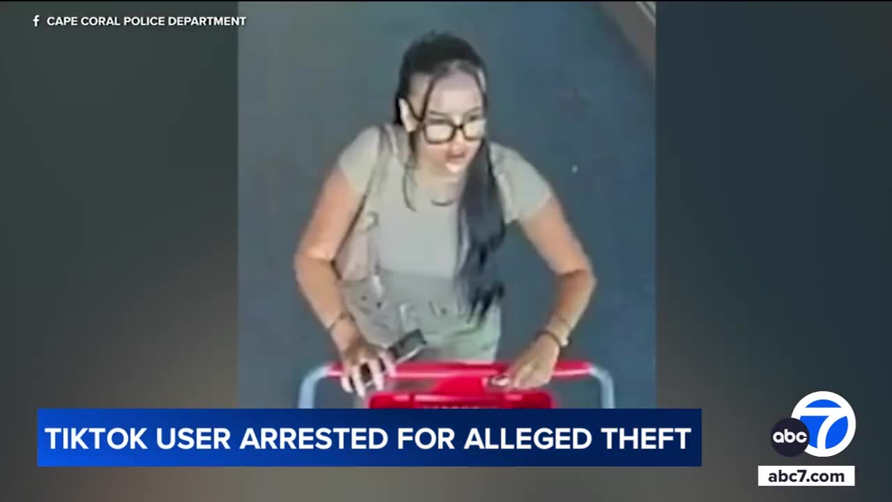 TikToker arrested after filming herself getting ready to steal from Target, police say