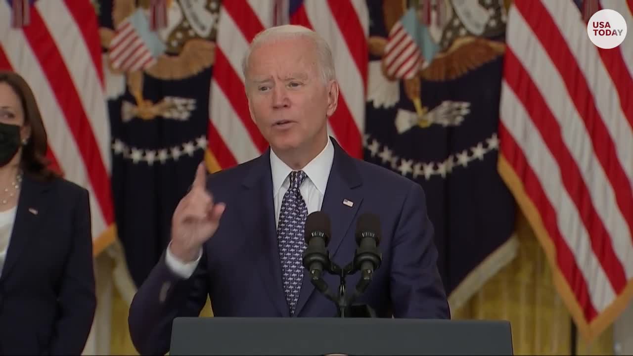 Biden responds to Cuomo resigning amid sexual harassment scandal