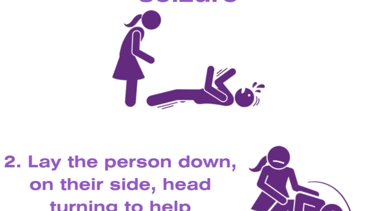 How can you help if someone is having a seizure?