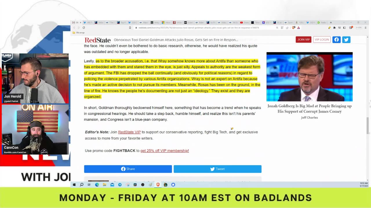 Badlands Daily 5/17/23 - Wed 10:00 AM ET -