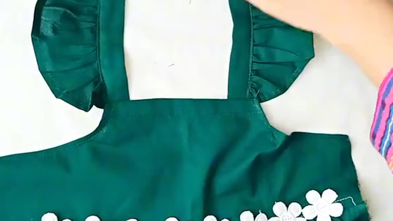 Baby frock cutting and stiching tutorial