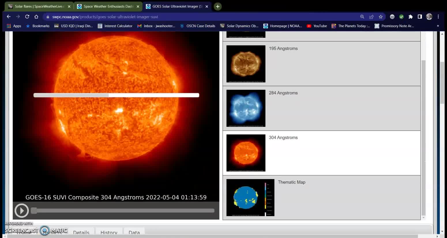 M-5 Flare Just Popped