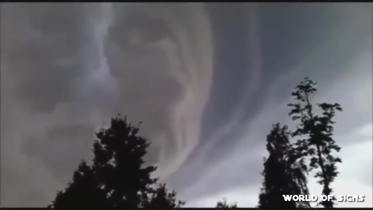 Whose face do you think it is?