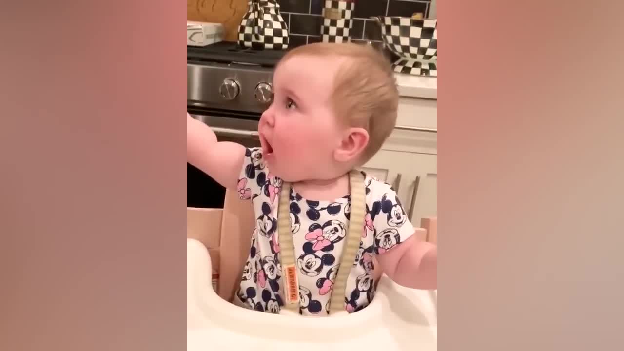 Try Not To Laugh : Baby Eating Fruit For The First Time | Funny baby video-18