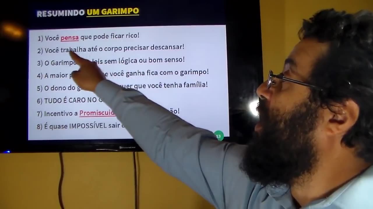 O maior garimpo invisível (uma prisão sem grades)!!!