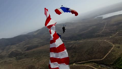 Skydiving Innovations Giant American Flag