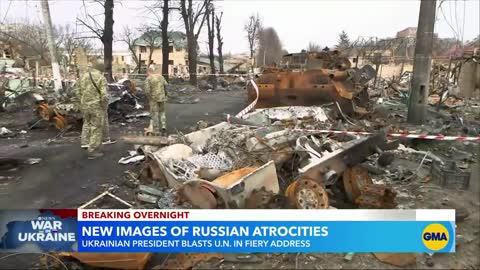 Evidence mounts of war crimes in Ukraine l GMA