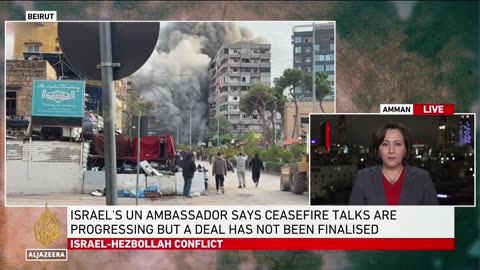 Israel’s UN ambassador says Lebanon ceasefire deal is close