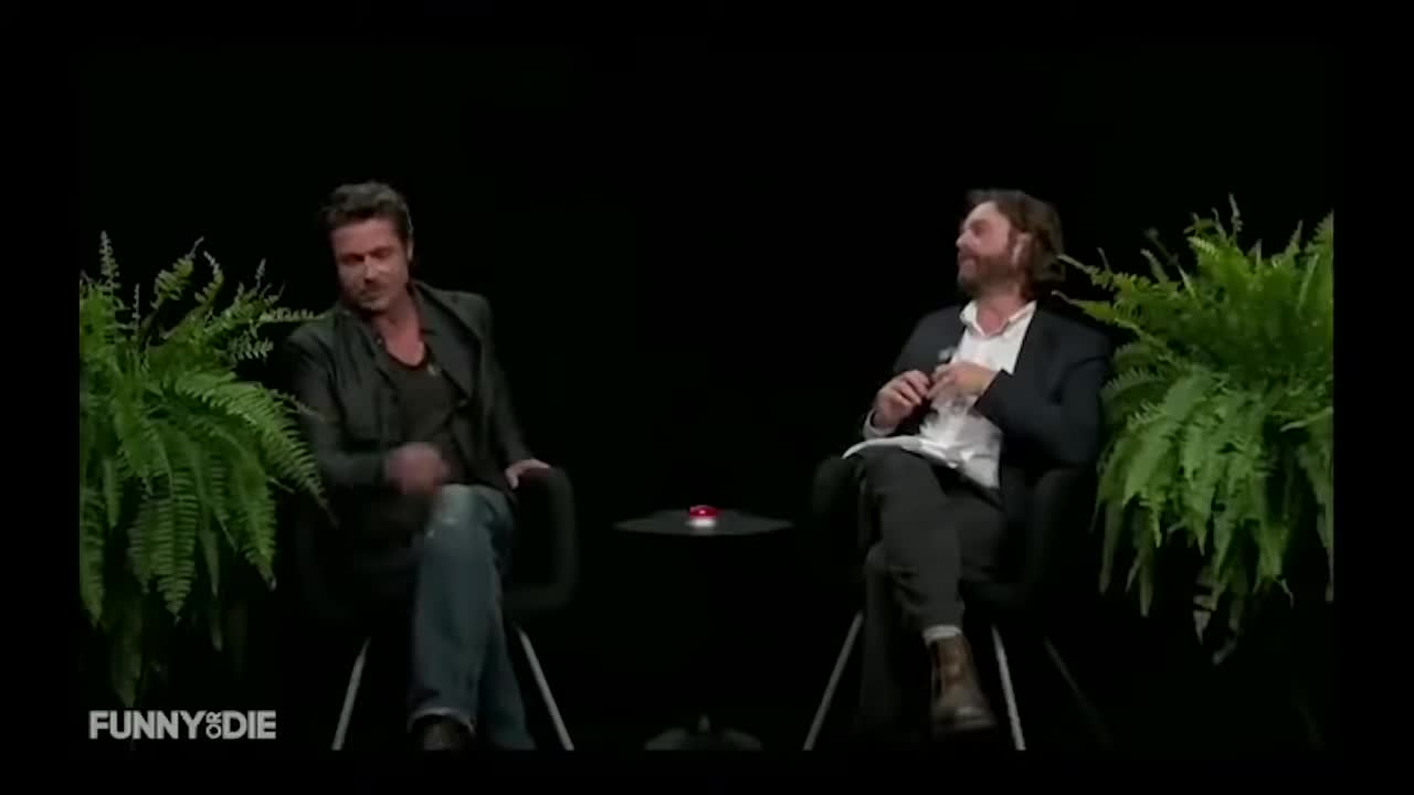 Best Funny, Zack Galifianakis between 2 ferns