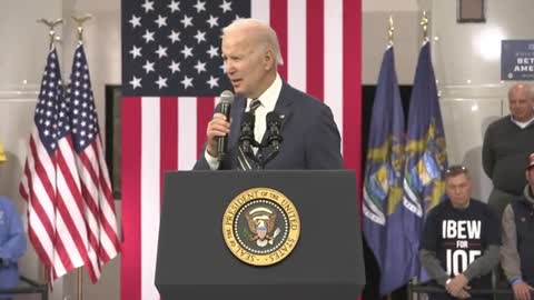 Biden speaks on his economic plan leading to a manufacturing boom in Michigan