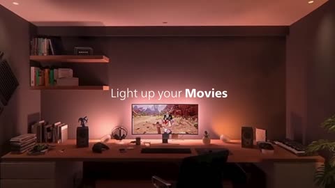 Philips Hue - Tingkatkan pencahayaan di area hiburan Anda!