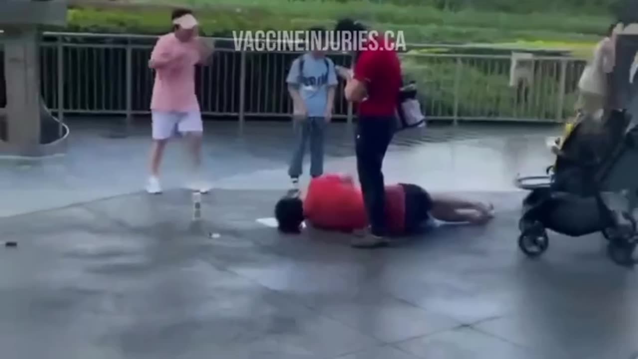 Shanghai Disneyland: Man Suffers A Seizure 💉 (2023)