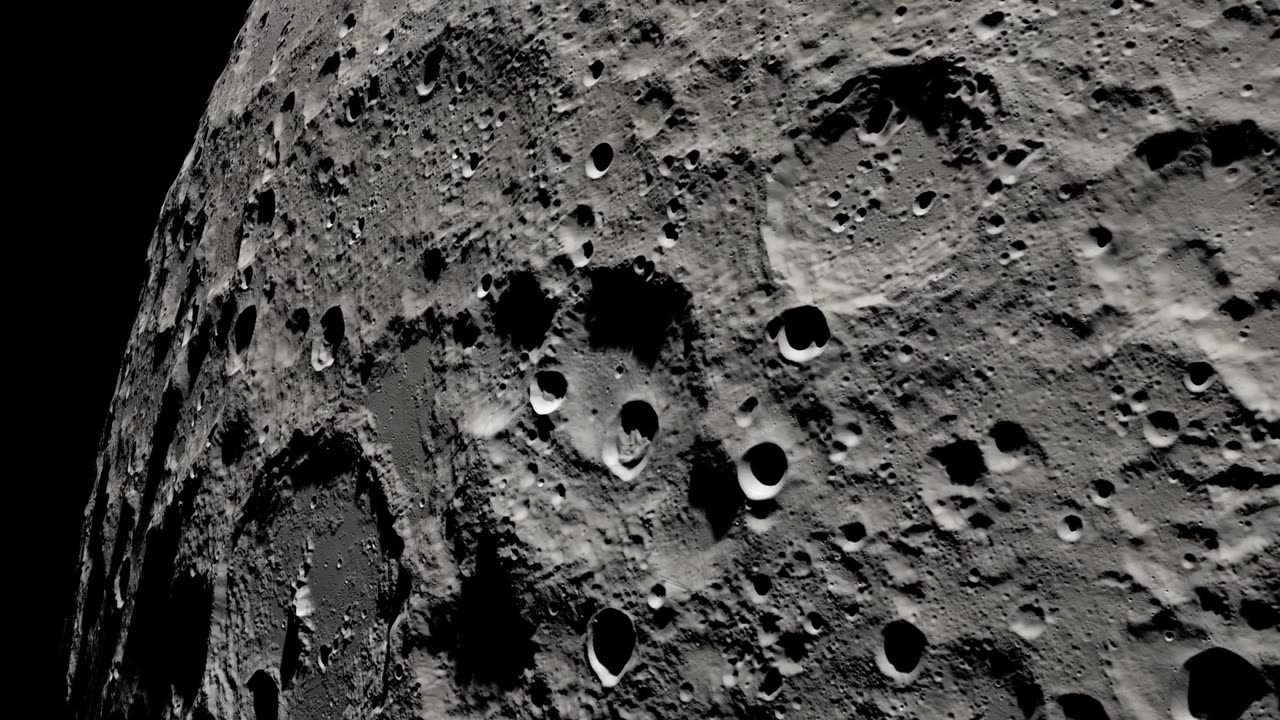 Apollo 13 Views of the Moon in 4K