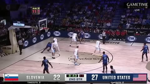 Team USA vs Slovenia Full Game Highlights