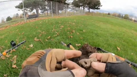 Park Metal Detecting - Extra Large Coils - Teaser Shorts Reel - Full Video on Channel