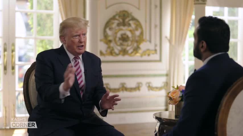 TRAILER: An Exclusive Interview with Trump | Kash's Corner.