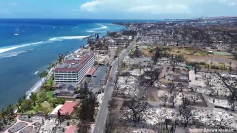 Lahaina Maui Fires After The Massive Destruction Rare On Scene Footage