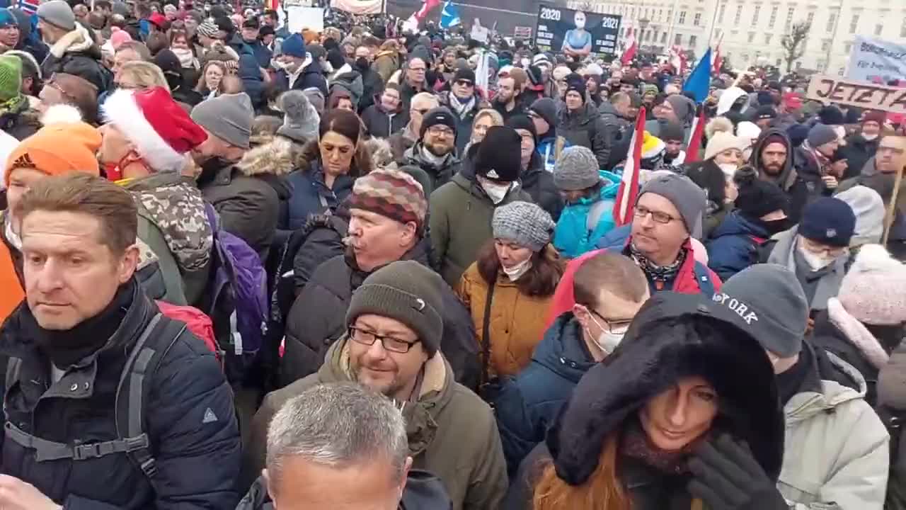 Protestas, Austria Viena, 11/12/21