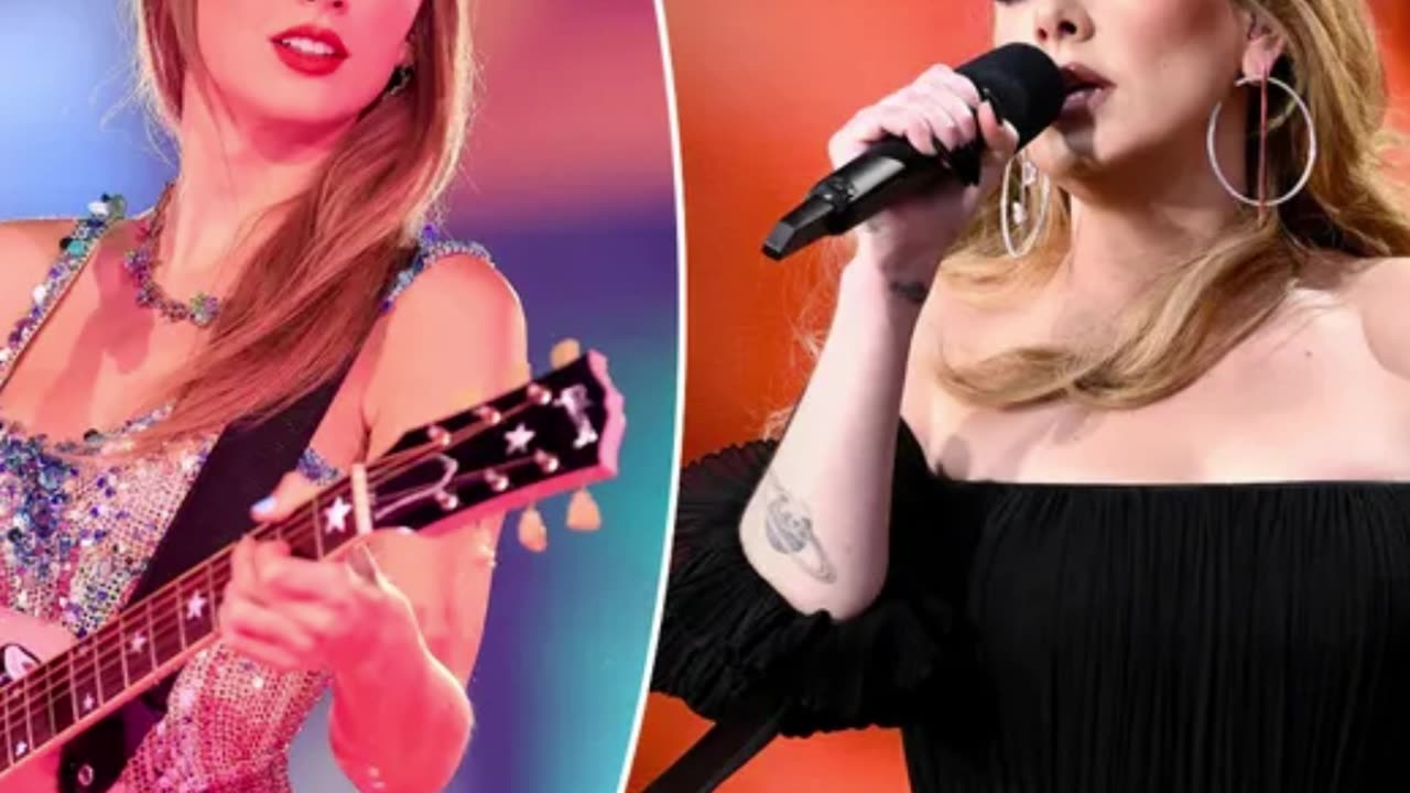 Adele tops Taylor Swift