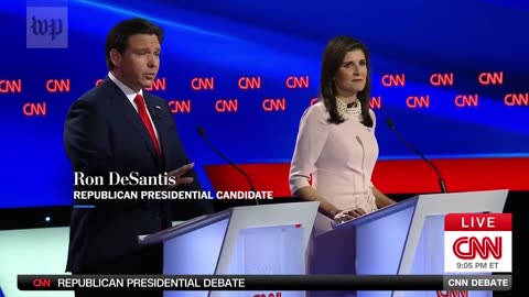 The fifth GOP Presidential primary debate ,in 90 seconds