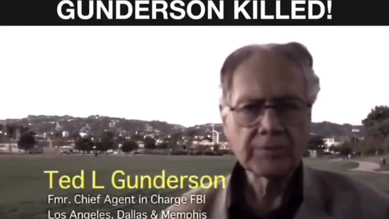 Ted Gunderson, Former FBI Detective.